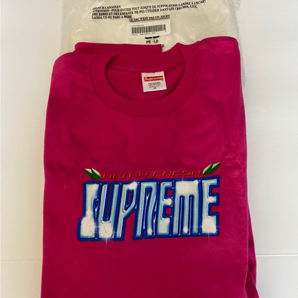 Supreme Ultra Fresh Tee Pink